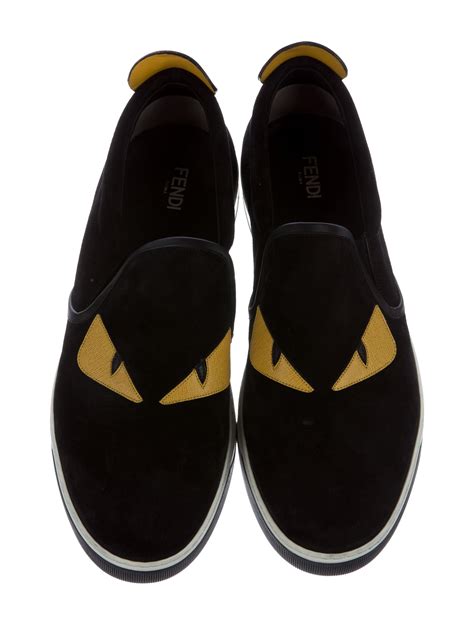 men fendi monster|Fendi monster slip on sneakers.